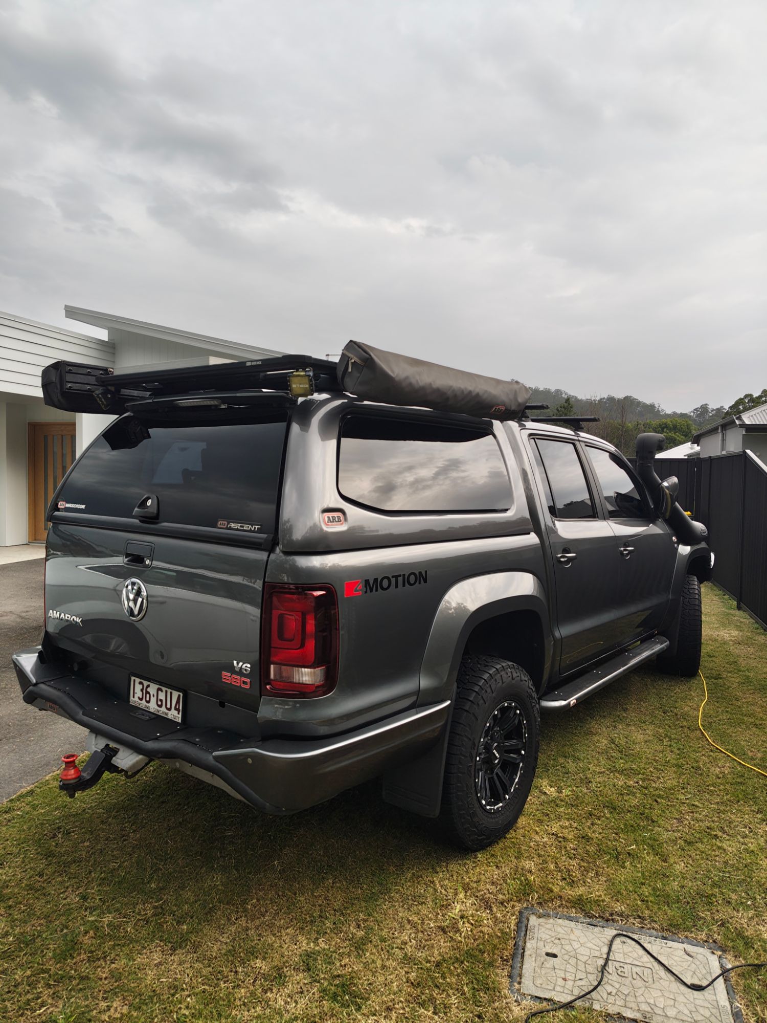 Volkswagen Amarok ute after a wash